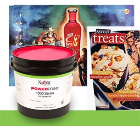 Picture of Nazdar 1600 POWERPRINT UV Screen Ink