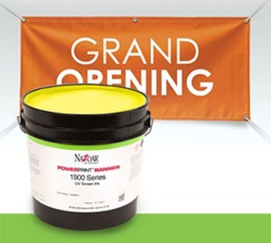 Εικόνα της Nazdar 1900 POWERPRINT Banner UV Screen Ink