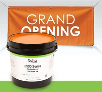 Picture of Nazdar 3900 Series UV Flexible Banner Screen Inks