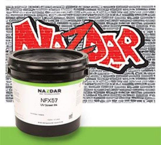 Picture of Nazdar NFX57 High Gloss Anti-Graffiti Clear UV Screen Ink
