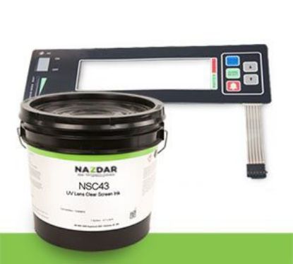 Picture of Nazdar NSC43 UV Lens Clear Screen Ink