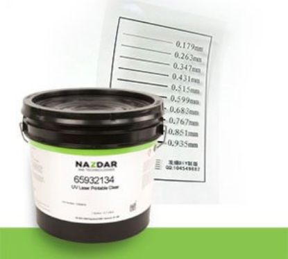 Picture of Nazdar 65932134 Special UV Laser Printable Clear