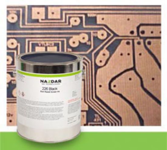 Εικόνα της Nazdar 226 Black Alkali Removable Etch Resist Ink - Black