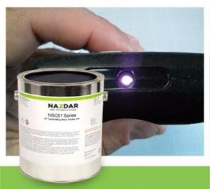 Picture of Nazdar NSC61 IR Transmitting Black Screen Ink